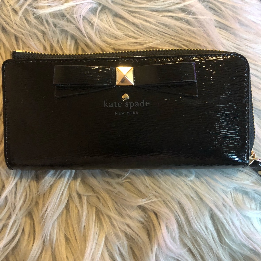 kate spade wallet with bow